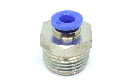 Złączka wtykowa prosta fi 8mm z gwintem 1/2"Z