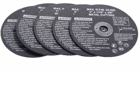 Tarcza do cięcia 75 x 1.7 x 10 do CUT-OFF - 5 sztuk