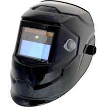 Przyłbica automatyczna MAGNUM IRON LIGHT CZARNA Z LAMPKĄ LED True Color