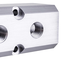 Listwa rozdzielająca pneumatyczna 2x1/2 + 3x1/4'W