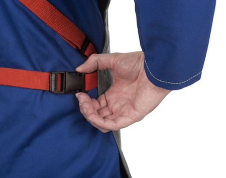 Fartuch spawalniczy trudnopalna bawełna 520gr/m2 Weldas 38-4342