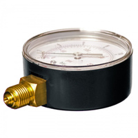 Manometr do powietrza 63mm 0-10 bar, gwint 1/4" boczny