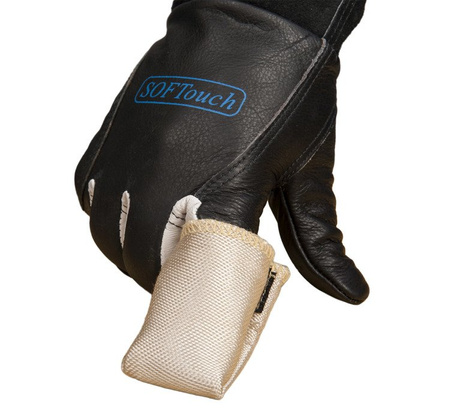 Osłona palca TIG-FINGER z włókna krzemionkowego z rzepem, Weldas 10-1099