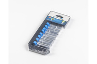 Zestaw nasadek sześciokątnych długich 1/4" 8szt, Hogert