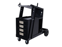 Wózek spawalniczy z 4 szufladami i miejscem na butlę