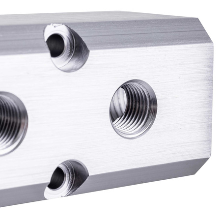 Listwa rozdzielająca pneumatyczna 2x1/2 + 3x1/4'W