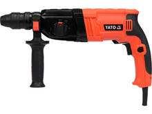 Młotowiertarka 850W 3,3J SDS+ z wymienną głowicą i metalową obudową YATO