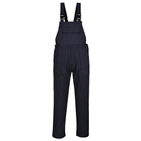 Spodnie ogrodniczki spawalnicze trudnopalne BizWeld  BIZ4