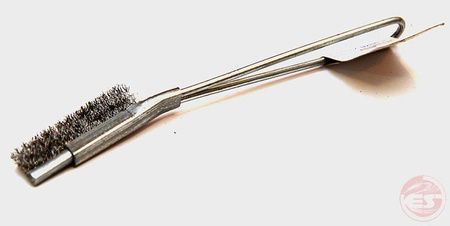 Szczotka druciana ręczna jednorzędowa mała, stal kwasoodporna