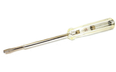 Próbnik napięcia płaski 3.0 x 190mm, 100-500V, C5266