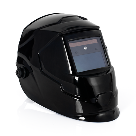 Przyłbica automatyczna MAGNUM IRON LIGHT CZARNA Z LAMPKĄ LED True Color