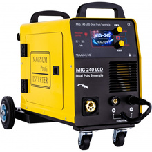 Półautomat spawalniczy Magnum MIG 240 DUAL PULS LCD (200A/230V)