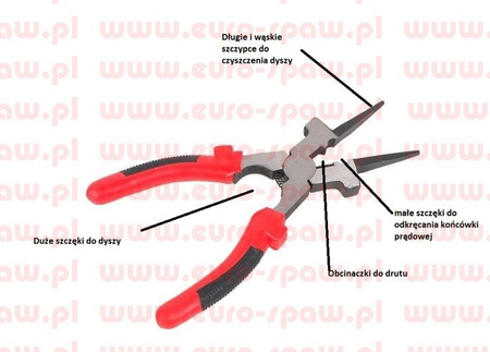 Szczypce / kleszcze spawalnicze do Migomatów, Magnum MP-02