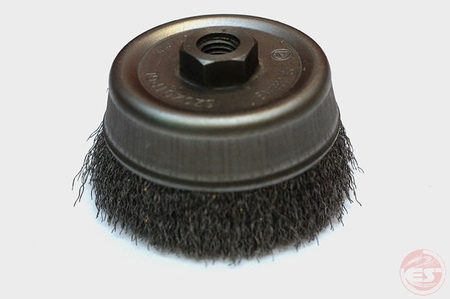 Szczotka doczołowa z nakrętką M14 fi100
