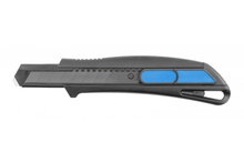 Nóż z ostrzem łamanym (do tapet) 18mm automatyczne chowanie, Hogert