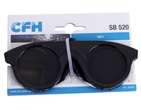 Okulary ochronne do spawania / lutowania, DIN-5, szklane , CFH