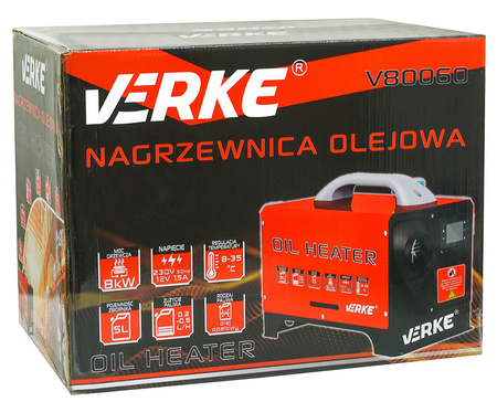 Nagrzewnica olejowa / webasto 8 kW VERKE