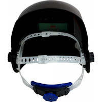 Przyłbica automatyczna MAGNUM IRON LIGHT CZARNA Z LAMPKĄ LED True Color