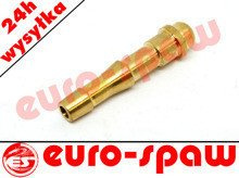Króciec wylotowy 6,3mm do nakrętki 1/4" (tlen)