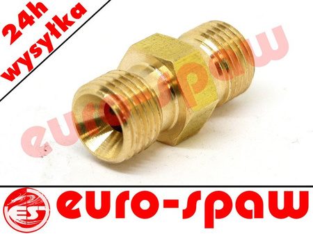 Korpus dwuzłączki (nypel) z gwintem 1/4" RH