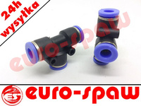 Trójnik wtykowy typ T fi 6mm (3 x fi 6 mm)