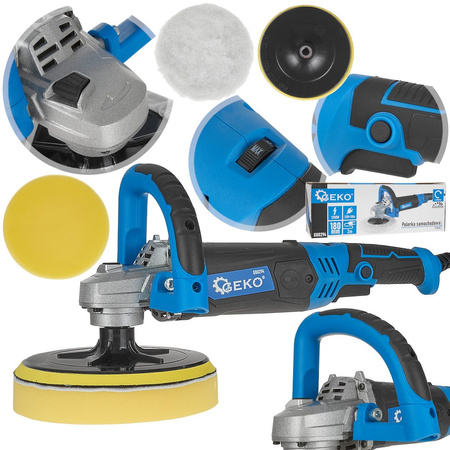 Polerka samochodowa 1200W 180mm GEKO