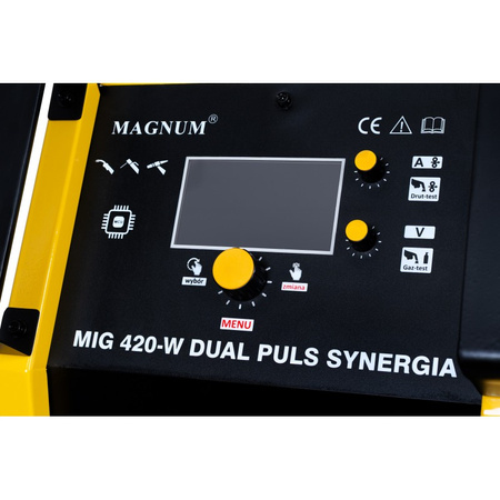 Półautomat spawalniczy Magnum 420W Dual Puls Synergia IGBT COMPACT (400A/400V) 