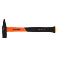 Młotek ślusarski 300g trzonek włókna szklanego, NeoTools