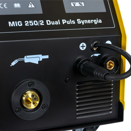 Półautomat spawalniczy Magnum MIG250/2 DUAL PULSE SYNERGIA (200/250A/230/400V) 
