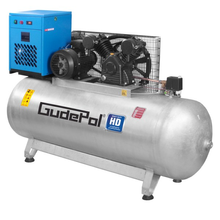Kompresor tłokowy z osuszaczem Gudepol 500L - HD 100/500/1200VT 400V