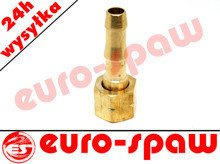 Nakrętka z króćcem do acetylenu/LPG (3/8"LH - 8mm)