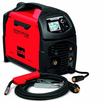 Półautomat spawalniczy Telwin TECHNOMIG 210 DUAL SYNERGIC EURO (200A/230V)