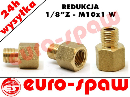 Redukcja manometryczna 1/8'Z na M10x1 W