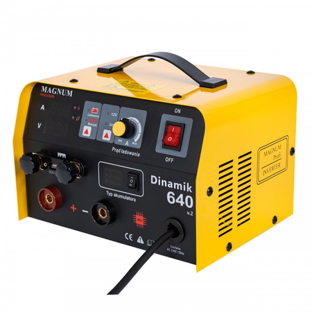 Prostownik z rozruchem Magnum DINAMIK 640 V2 12-24V