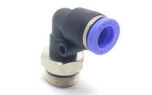 Kolanko obrotowe fi 8mm z gwintem 3/8"Z