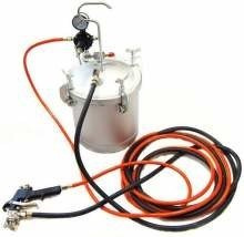 Zestaw lakierniczy PT-8 z oddzielnym zbiornikiem 8l