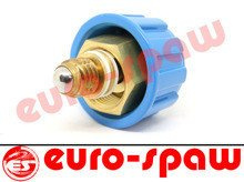 Wrzeciono z pokrętłem kompletne; zawór do PU-216 tlen