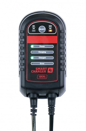 Prostownik Smart Charger 4 LCD 6/12V