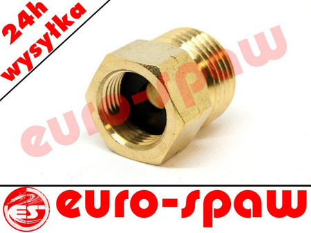 Redukcja do propanu z małej butli na dużą GZ 21,8mm L / GW 3/8" L