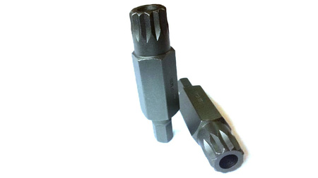 Bit 10mm Spline z otworem M16x75mm stal S2, Richmann Exclusive C3347