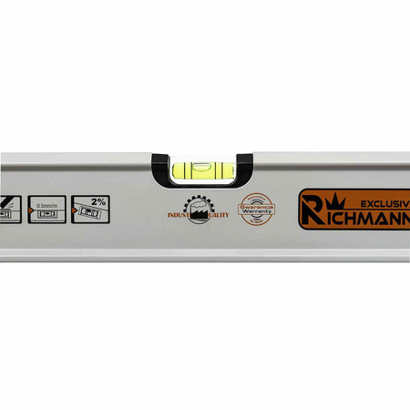 Poziomica 80cm 2 libelle Richmann