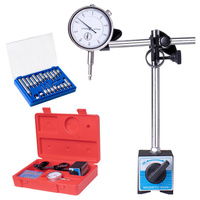 Czujnik zegarowy średnicówka SK1938S 0-10mm 0,01 +Statyw magnetyczny +22 końcówki i walizka