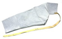 Rękaw spawalniczy skórzany, dwoina, Lewy