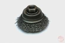 Szczotka doczołowa z nakrętką M14 fi70