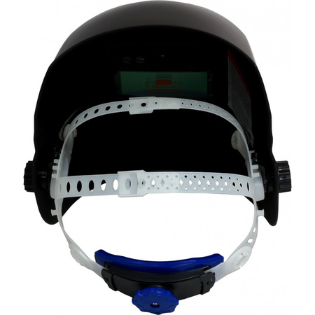 Przyłbica automatyczna MAGNUM IRON LIGHT CZARNA Z LAMPKĄ LED True Color