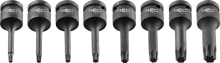 Klucze udarowe TORX, 1/2', zestaw 9 szt., NEO 08-712
