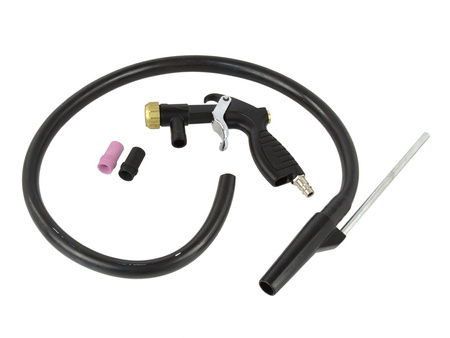 Pistolet do piaskowania z wężem 2xDYSZA