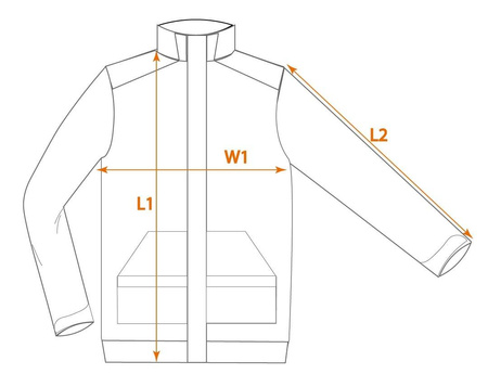 Bluza polarowa wzmacniana CAMO NEO 81-505