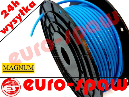 Przewód Poliuretan 8x5.5mm niebieski / 1mb tekelan