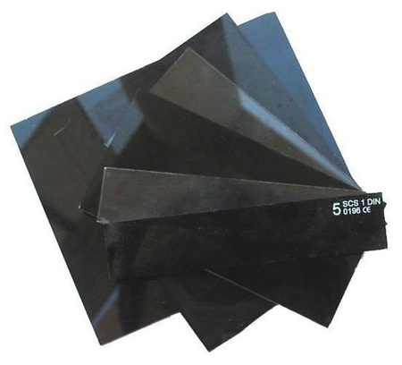 Filtr spawalniczy 80×100mm, zaciemnienia 8-12 DIN